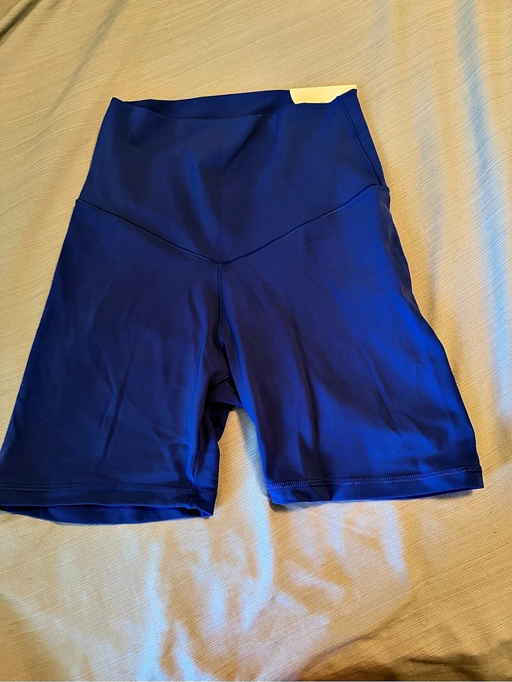 OffLine by Aerie Real Me Crossover Bike Short Blue Small